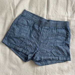 Old Navy — Linen-Blend Casual Shorts